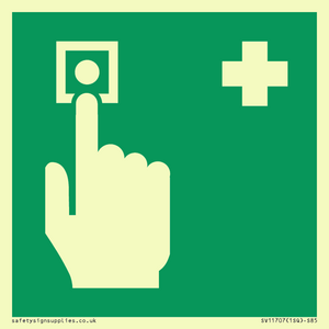 E503 safe condition first aid call point